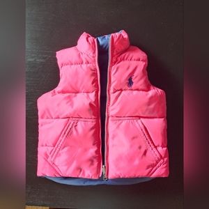 Ralph Lauren 2T reversible vest
